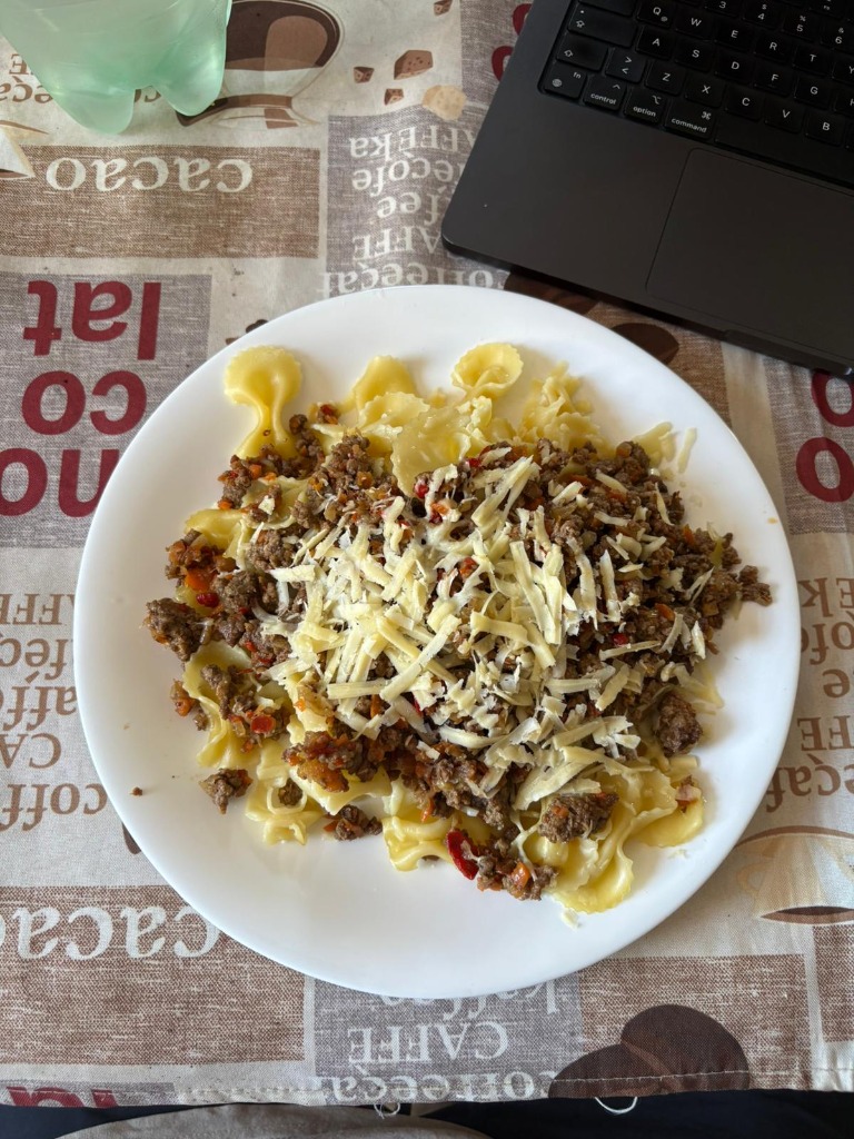 Foto casera de Pasta con Estofado